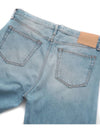 Regular Fit Cotton Jeans Light Blue - ACNE STUDIOS - BALAAN 9