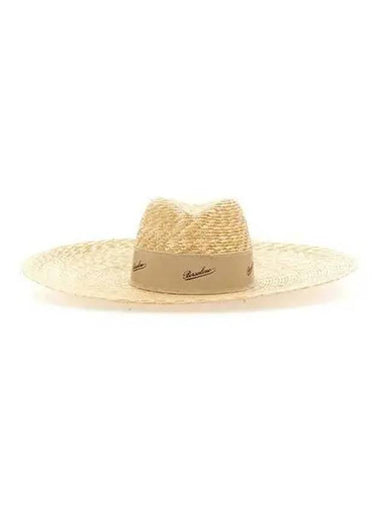 Hat Women s Straw Bucket Natural - BORSALINO - BALAAN 1