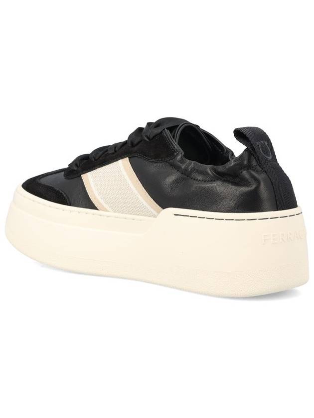 Salvatore Ferragamo Sneakers Black - SALVATORE FERRAGAMO - BALAAN 3