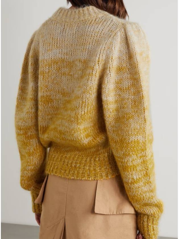 Etoile Knit Ombre Sweater Pleany Yellow - ISABEL MARANT - BALAAN 3