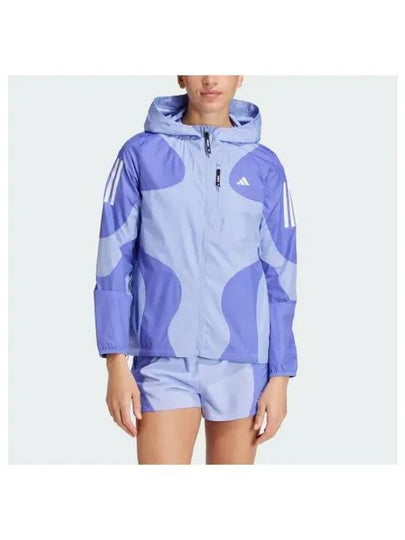 Own The Run Jacket Blue Spark - ADIDAS - BALAAN 2