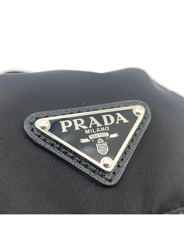 Triangular logo Re nylon backpack 1BZ070 - PRADA - BALAAN 6