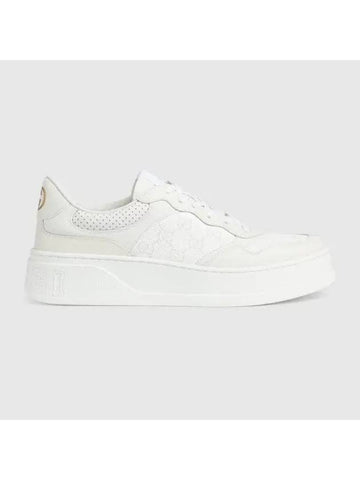 GG Supreme Low-Top Sneakers White - GUCCI - BALAAN 1