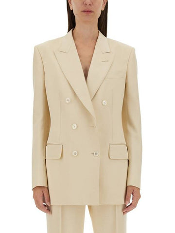 Tom Ford Double-Breasted Jacket - TOM FORD - BALAAN 1