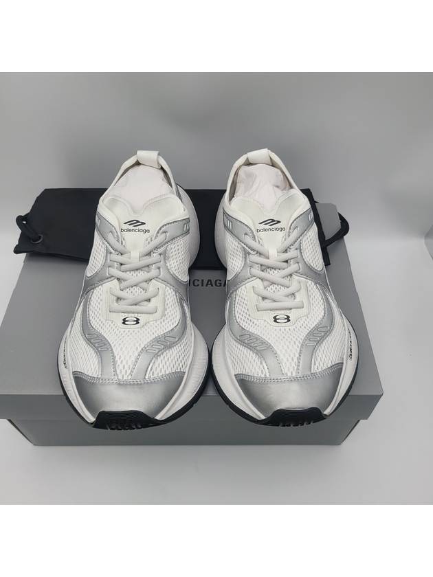 Circuit Low Top Sneakers White Silver - BALENCIAGA - BALAAN 9