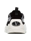 Logo Banshee Low Top Sneakers Black - VALENTINO - BALAAN 5