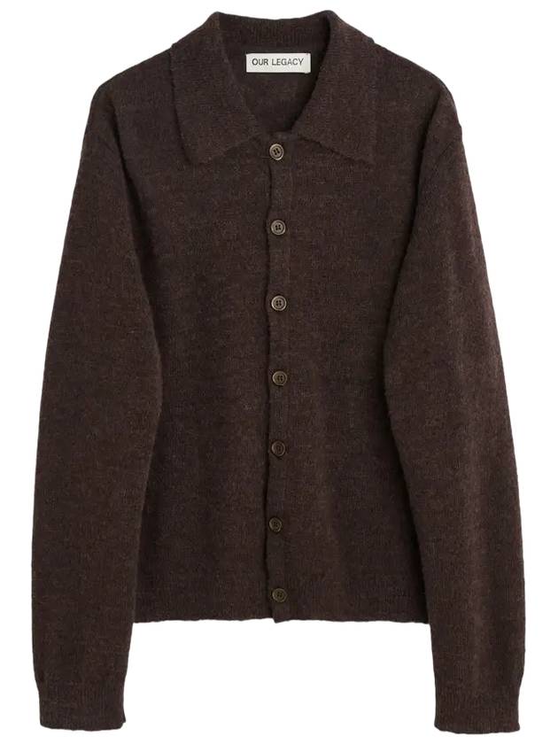 Evening Polo Cardigan Brown - OUR LEGACY - BALAAN 2