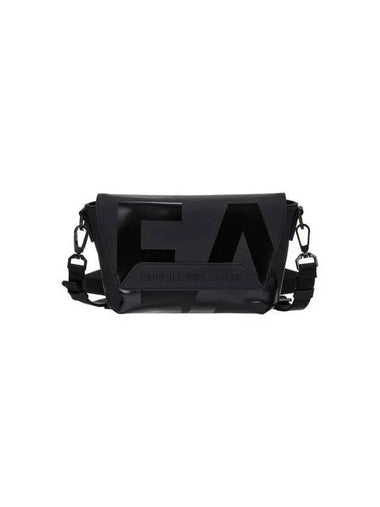 Men s Big Taping Logo Crossbody Bag Black - EMPORIO ARMANI - BALAAN 1