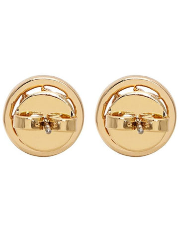 Miller Crystal Stud Earrings Gold - TORY BURCH - BALAAN 6