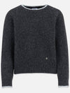 Cumulus wool boucl knit - MICANE - BALAAN 5