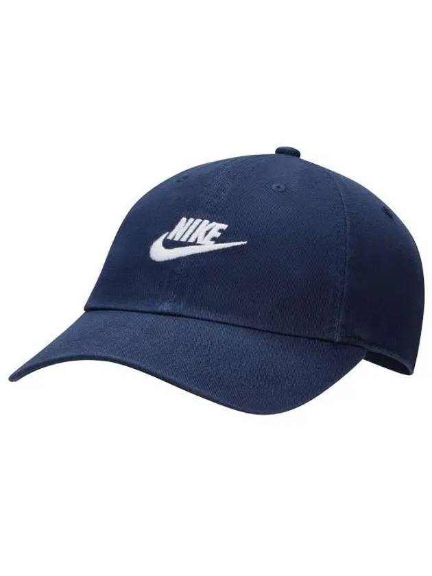 Club Unstructured Futura Washed Ball Cap Midnight Navy - NIKE - BALAAN 2