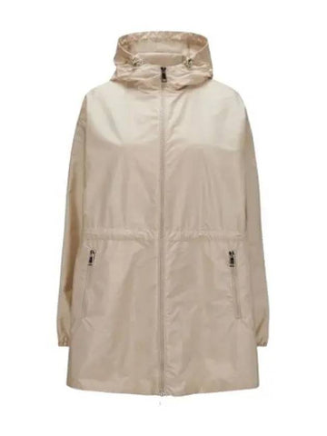 24 1A00086 539ZD 203 Wet Hooded Jacket - MONCLER - BALAAN 1