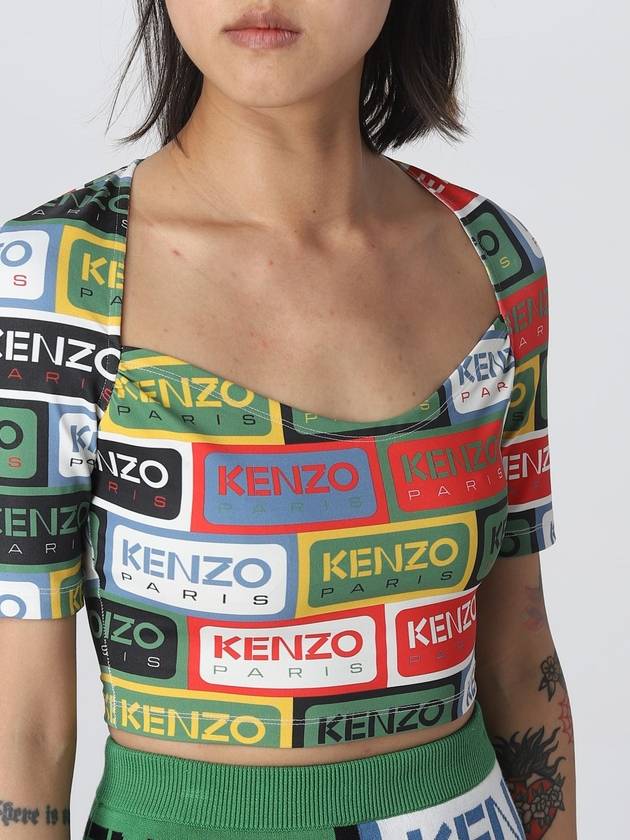 Top Lables Kenzo in tessuto stretch - KENZO - BALAAN 5