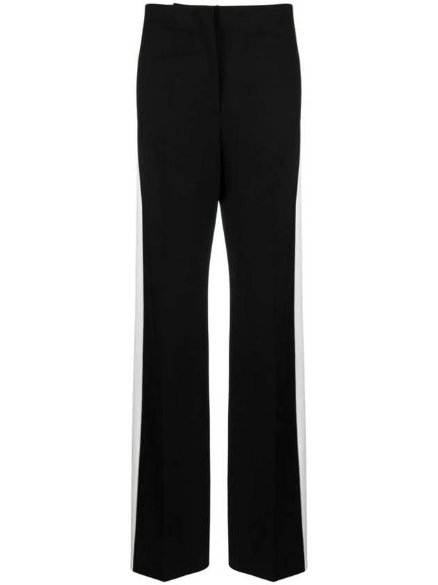 Msgm Contrasting-Trim Wide-Leg Trousers - MSGM - BALAAN 1