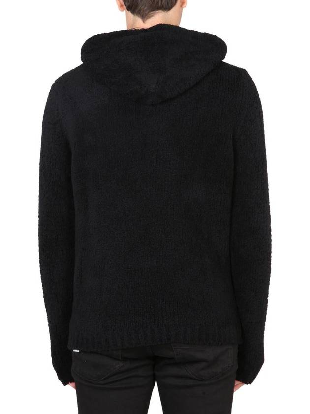 Drawstring Hoodie Black - TEN C - BALAAN 4