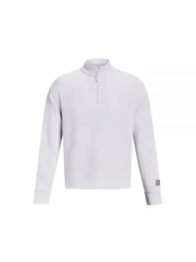 Summit Knit Half Zip Sweatshirt White - UNDER ARMOUR - BALAAN 2