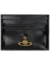 ORB gold logo sheepskin card wallet 54030004W L008L N405 - VIVIENNE WESTWOOD - BALAAN 3