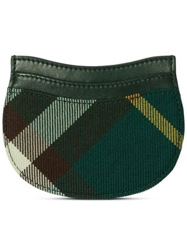 Rocking Horse Check Card Wallet Green - BURBERRY - BALAAN 3