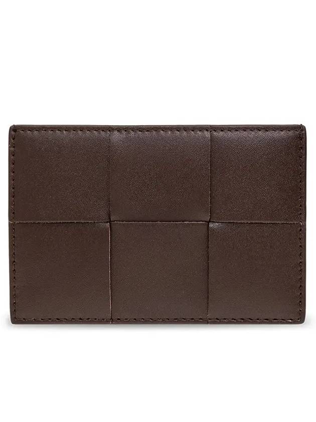 Intrecciato Cassette Card Wallet Light Brown - BOTTEGA VENETA - BALAAN 2