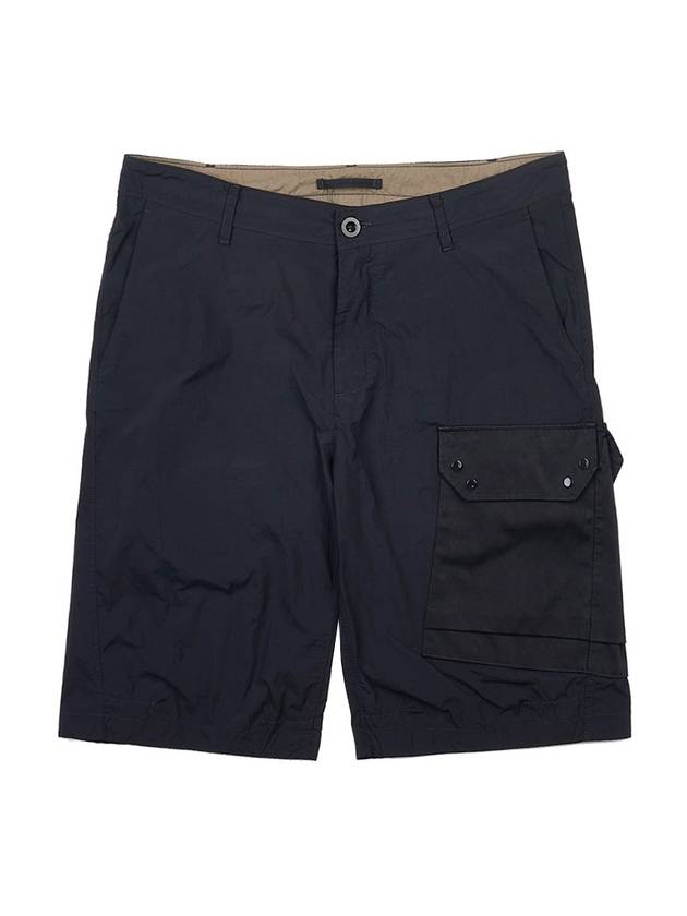 Nylon Tactel Cargo Bermuda Shorts Black - TEN C - BALAAN 2