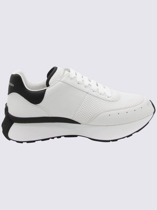 24FW Sneakers 796138 WIDNQ 9089 WHITE BLACK - ALEXANDER MCQUEEN - BALAAN 3