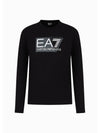 Logo Long Sleeve T-Shirt Black - EMPORIO ARMANI - BALAAN 1