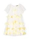 Kids Flower Patch Dress TS1G71 Z1119 102 - STELLA MCCARTNEY - BALAAN 2