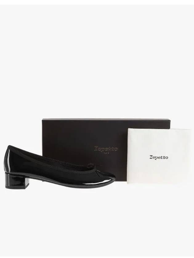 Women's Camille Patent Calfskin Pumps Black - REPETTO - BALAAN 5