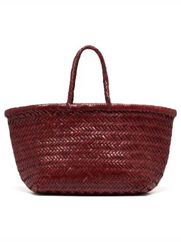 Tote Bag 8811 BORDO Bamboo Triple Jump Small Women's Tote Bag - DRAGON DIFFUSION - BALAAN 1