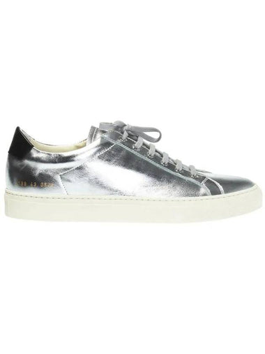 Achilles Retro Low Top Sneakers Silver - COMMON PROJECTS - BALAAN 1