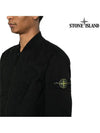 Compass Badge Bomber Jacket Black - STONE ISLAND - BALAAN 6