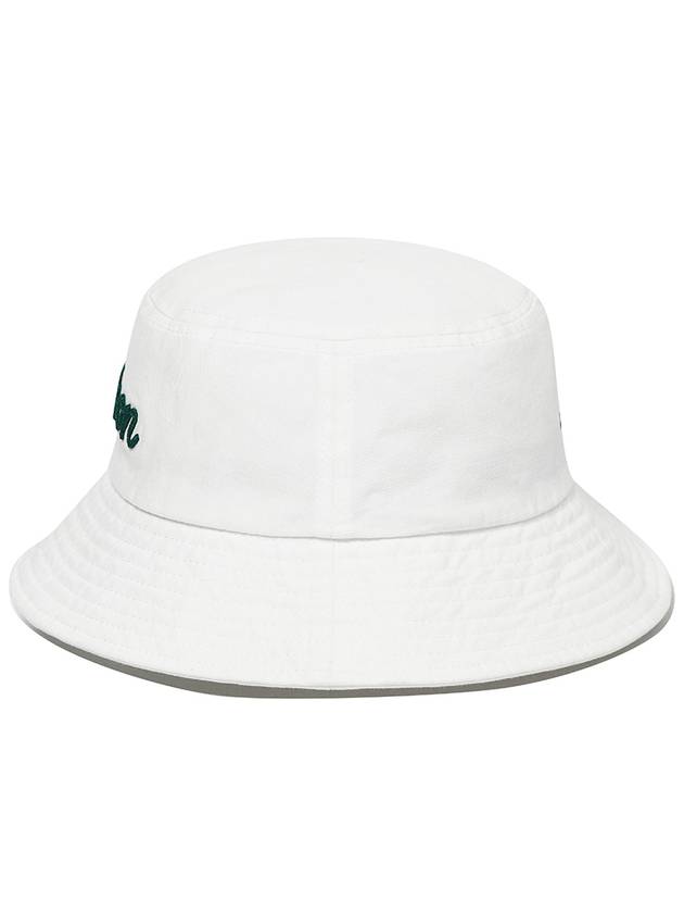 Bucket Basic Hat WHITE - MALBON GOLF - BALAAN 4