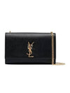 Kate Monogram Small Cross Bag Black - SAINT LAURENT - BALAAN 2