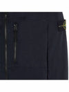 Supima Cotton Twill Stretch-TC Jacket Navy Blue - STONE ISLAND - BALAAN 5