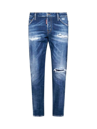 Sexy Twist Jeans Blue - DSQUARED2 - BALAAN 1