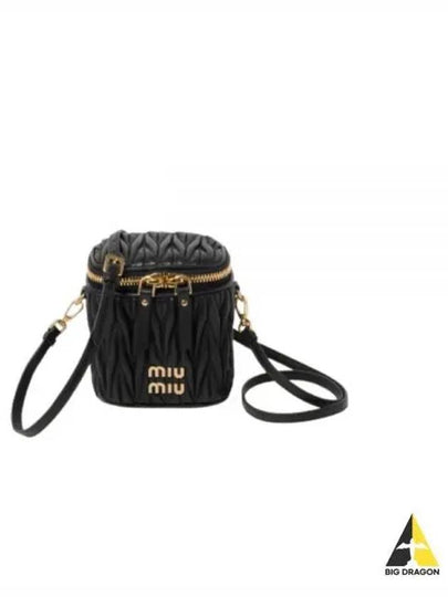 Materasse Nappa Leather Mini Bag Black - MIU MIU - BALAAN 2