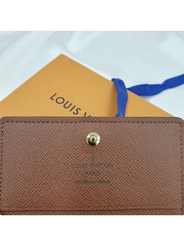 Enveloppe Carte De Visite Monogram Card Wallet Tan - LOUIS VUITTON - BALAAN 5