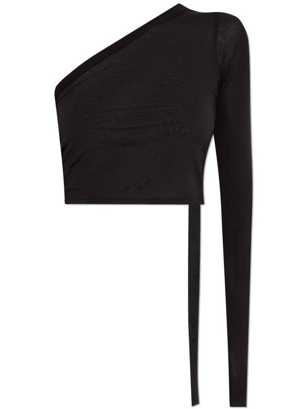 Rick Owens DRKSHDW Top Ziggy, Women's, Black - RICK OWENS - BALAAN 1