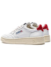 Action Red Tab Low Top Sneakers White - AUTRY - BALAAN 5