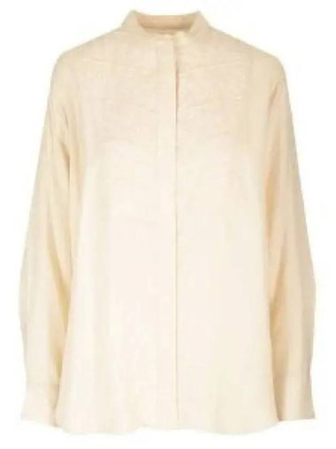 24 BRITTEN HT0316FA B1J04E 23EC cotton voile top - ISABEL MARANT - BALAAN 1