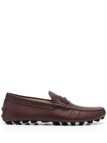 Gommino Stud Driving Shoes Brown - TOD'S - BALAAN 1