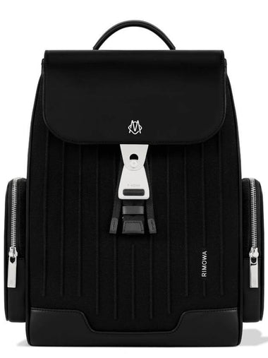 Never Still Small Flap Backpack Black - RIMOWA - BALAAN 1