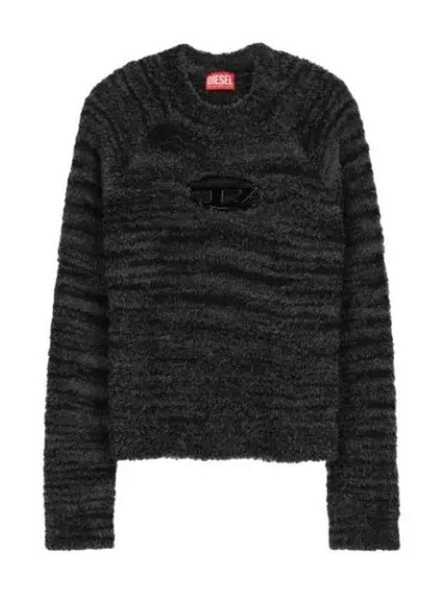 Kyra logo knit black - DIESEL - BALAAN 1