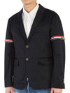 Armband Unconstructed Classic Jacket Navy - THOM BROWNE - BALAAN 3