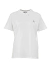 Star Printing Short Sleeve T-Shirt White - GOLDEN GOOSE - BALAAN 1