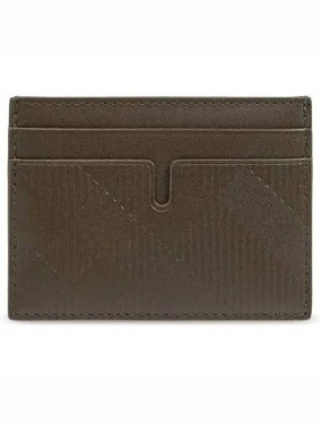 Men s Card Wallet Burberry Leather Case Green - BURBERRY - BALAAN 2