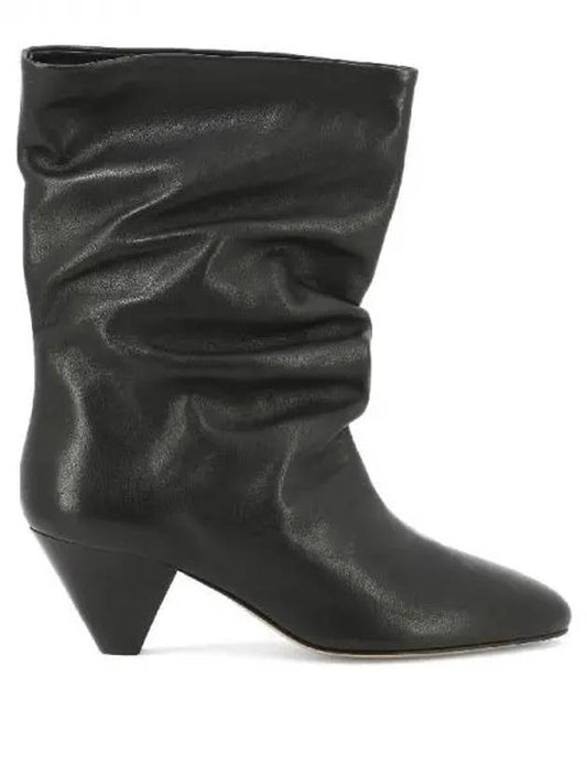 REACHI corn heel leather boots - ISABEL MARANT - BALAAN 1