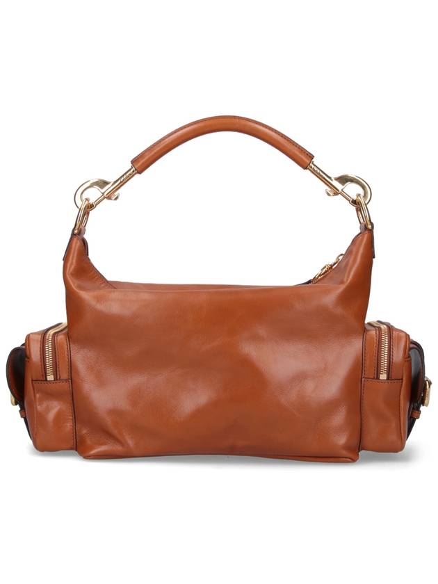 Camera Shiny Leather Shoulder Bag Clay Brown - CHLOE - BALAAN 4