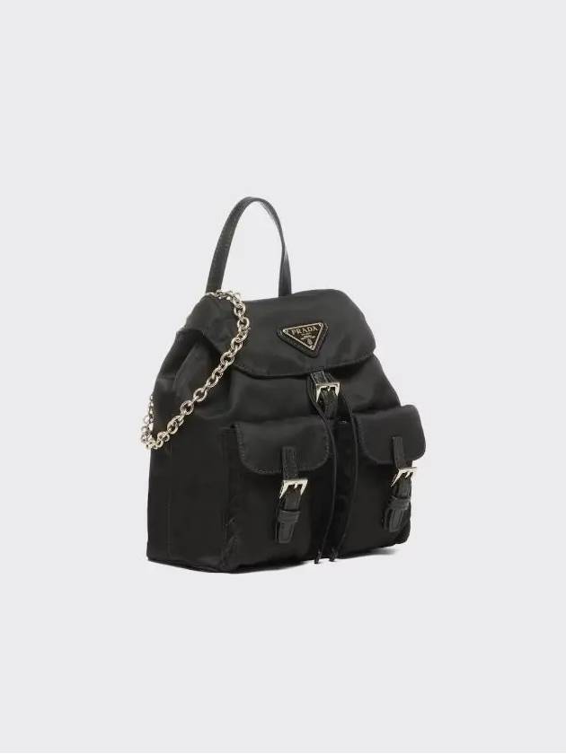 Re-Nylon Mini Backpack Black - PRADA - BALAAN 3