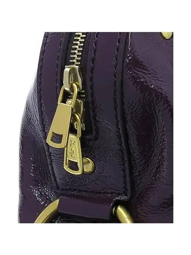 YSL Yip 156464 Muse Purple Patent L Tote Bag - SAINT LAURENT - BALAAN 5